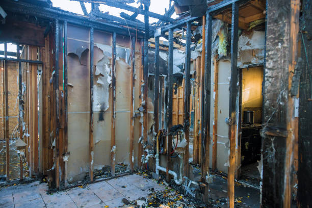 Professional Smoke Damage Restoration technician working in Green Lane, PA